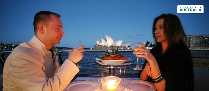 Dinner Cruise At Sydney Harbor During Sunset