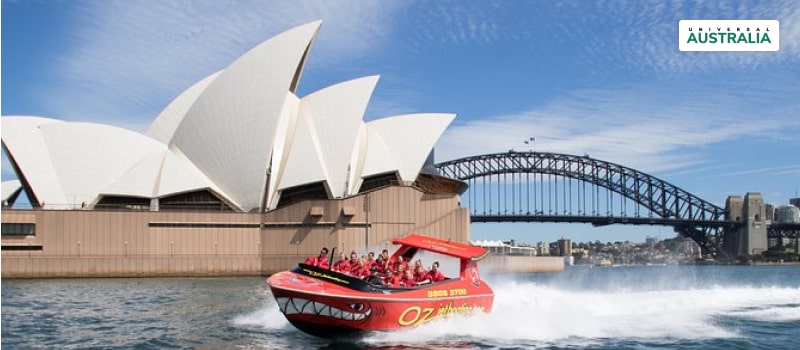 Jett Boar Thrill Ride At Sydney Harbor